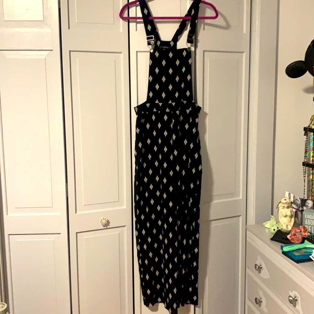 Size small black overalls